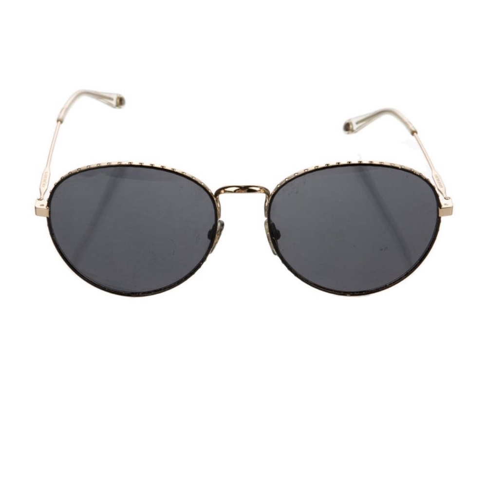 Givenchy :: Round Frame Metal Sunglasses